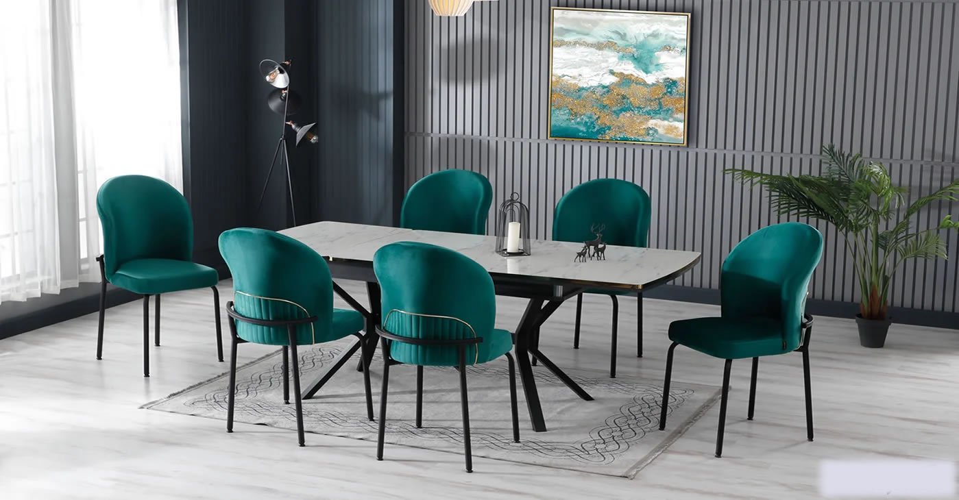 Lüks Masa Sandalye Takımı